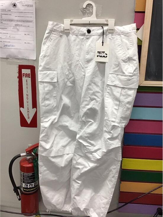 Target Denim - Kbb kahlana womens wide leg medium white cargo new target